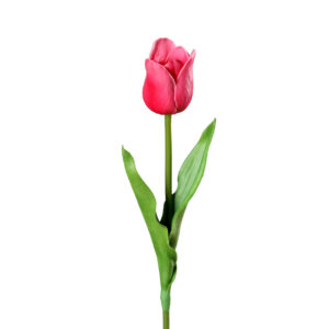 Tulp van foam op een lange steel | fuchsia | 60 cm