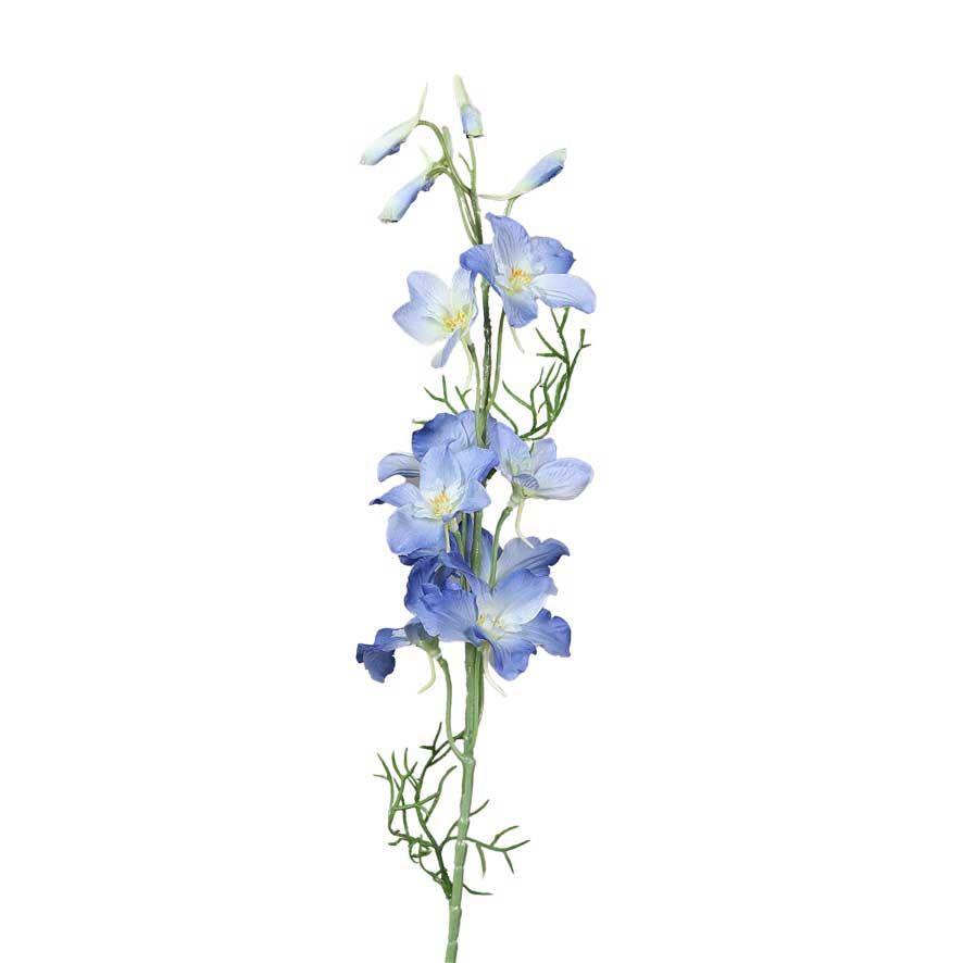 FlowerDutchess kunstbloem delphinium 66 cm blauw