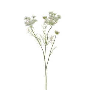 FlowerDutchess kunstbloem kunsttak dille wildwortel 72 cm wit