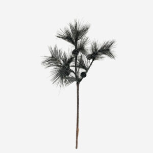 Zwarte Dennentak Kunsttak | 75cm | groen | met Dennenappels